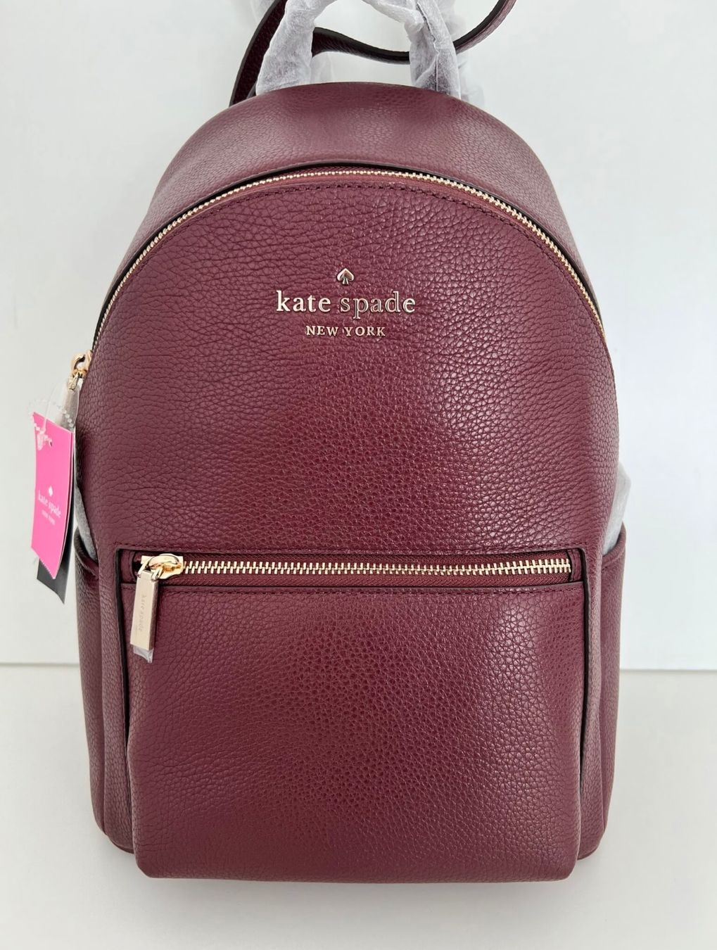 Kate Spade Zaini: Kate Spade dome packpack cherrywood – Nuovo e nell'imballaggio originale da Wiedlisbach venduto da Sistershop