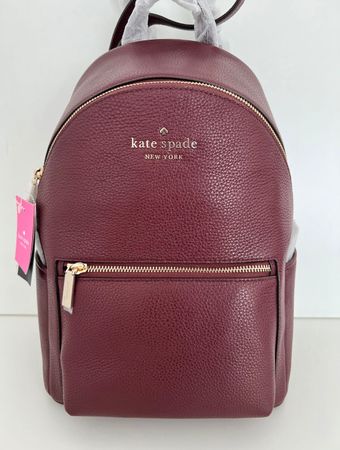 Kate Spade dome packpack cherrywood