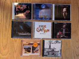 Eric Clapton – 8 CDs (Sammlung), inkl. 2-in-1 Doppel-CD