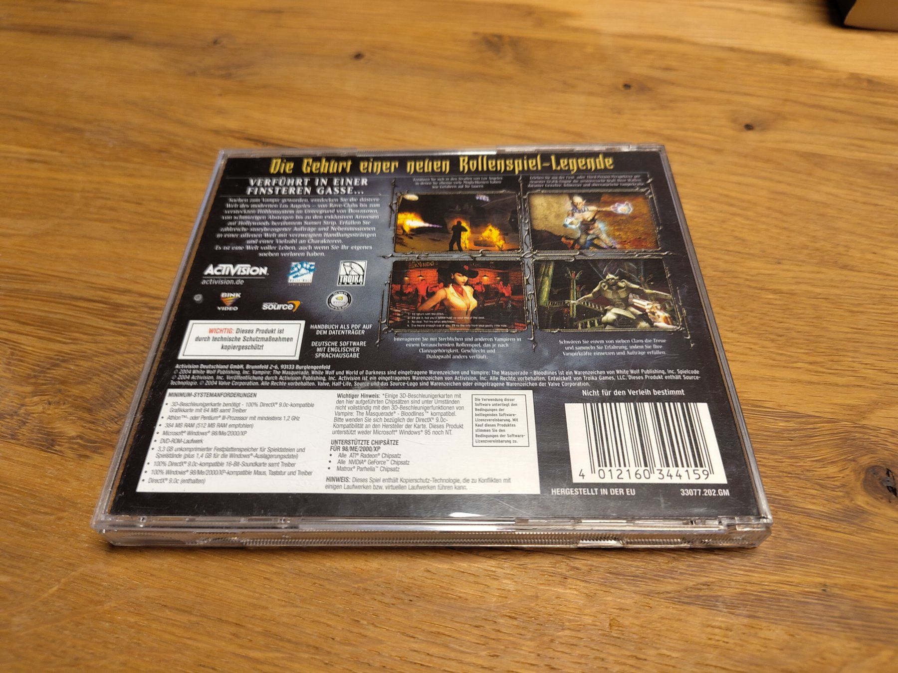 Spiele: Vampire - The Masquerade - Bloodlines für PC – Gebraucht aus Kloten von SuperRetroPixels 2
