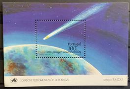 1986 Portugal Halley Komet  Block 51**