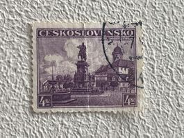 Ceskoslovensko Briefmarke