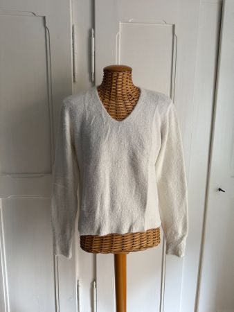 ONLY - Strickpullover offweiss S