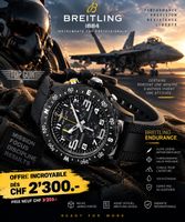 Neuve new Breitling ENDURANCE PRO neuve 3350.-