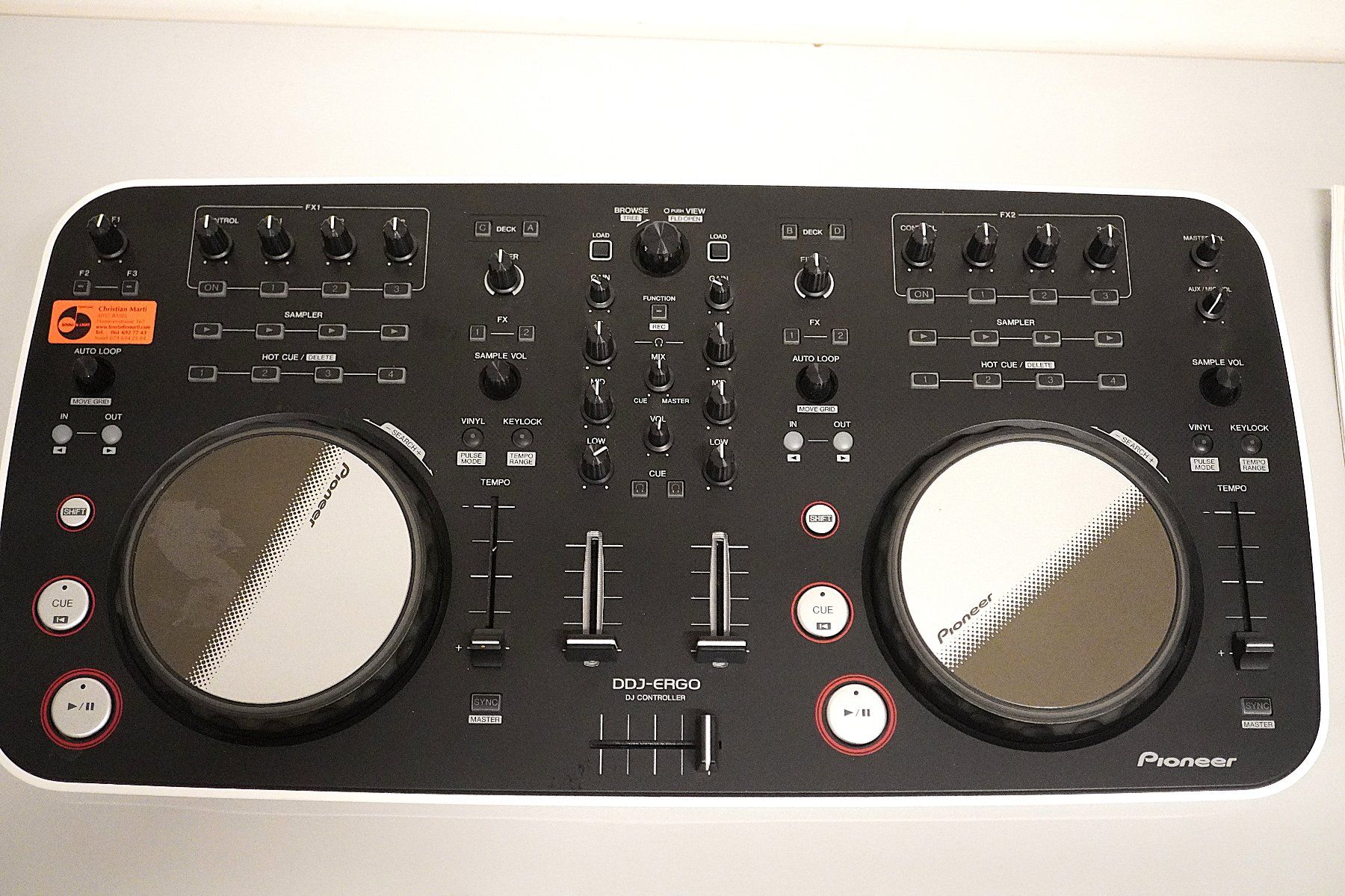Pioneer Platines de mixage: DJ Pioneer DDJ-ERGO-V Controller - neuwertig CM05 – D'occasion à Basel par B.W.B.