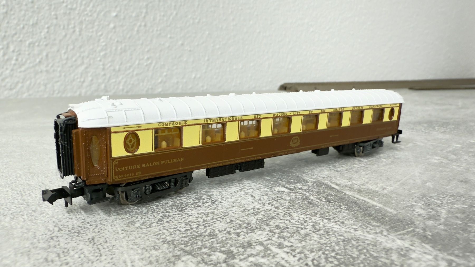 Rivarossi Modellini di ferrovie: Rivarossi Europeen Express Pullman Car Spur N – Usato da Schlieren venduto da rat_lq6b 4