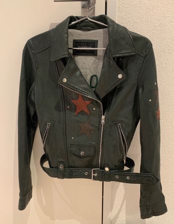 Lederjacke von Oakwood, Biker-Stil