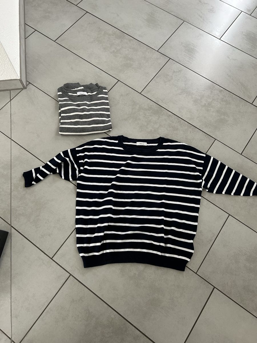 Kleiderpakete: Yessica Strickpullover mit Streifen, Grösse L – Gebraucht aus Trimbach von gregy69s