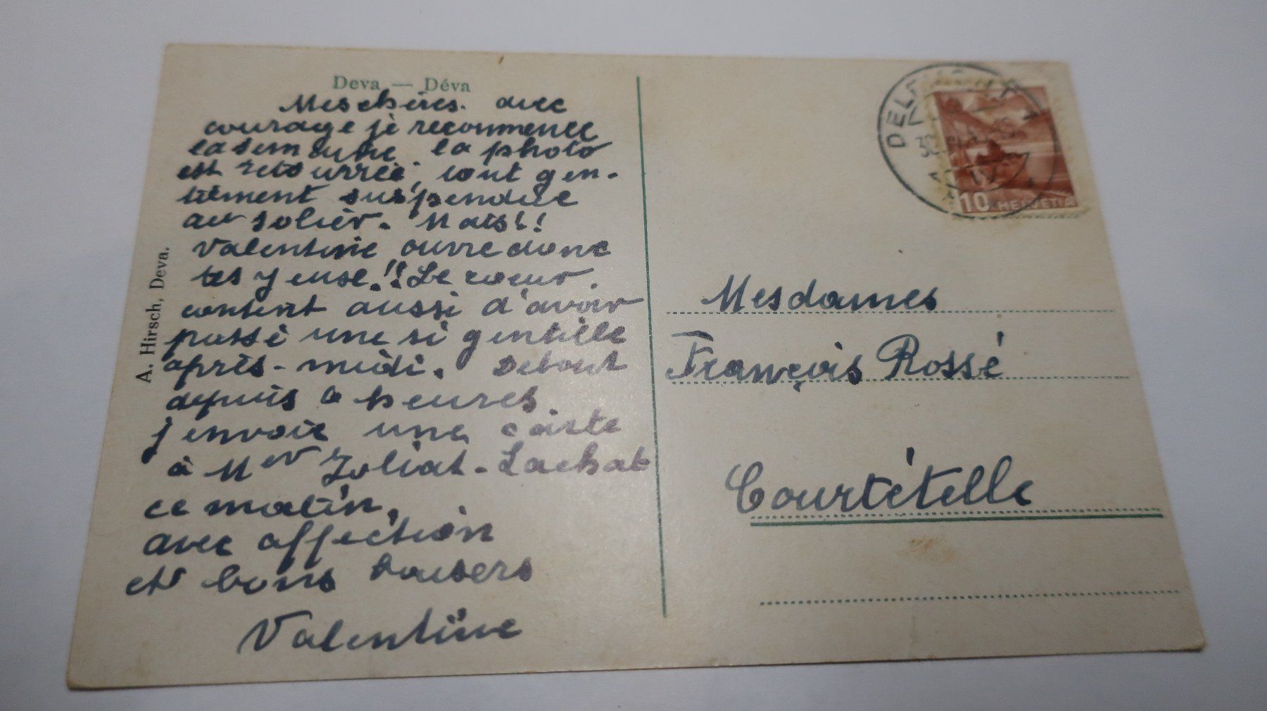 Cartes postales: Deva - Déva 1945   Romania Roumanie – D'occasion à Cormoret par Pascalll2001 4