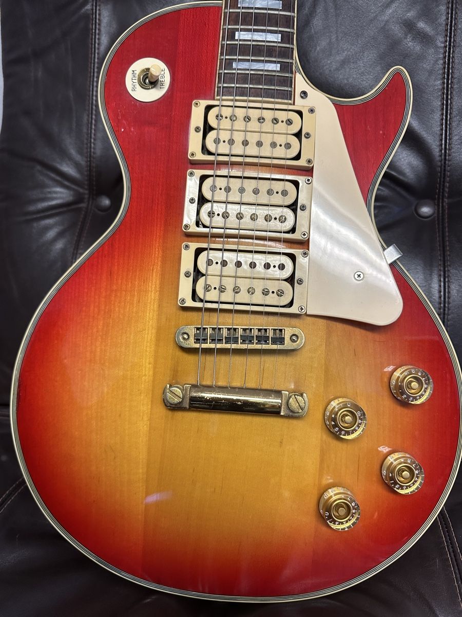 Strumenti musicali: Greco EG600 Les Paul Custom 1979, Ace Frehley – Usato da Tschierv venduto da Screamingwolfguitars 1