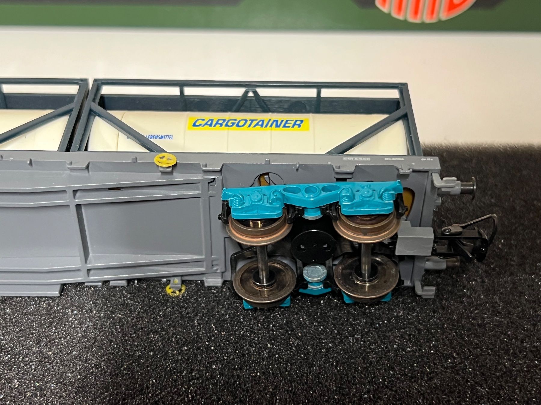 Hag Modellini di ferrovie: HAG Nr. 397  Cargotainer HO DC SBB CFF FFS – Usato da Geroldswil venduto da TopTrain54 7