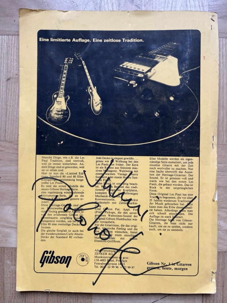 Libri: Polo Hofer Gitarrenlehrbuch – Usato da Münchenstein venduto da Inflames1 1