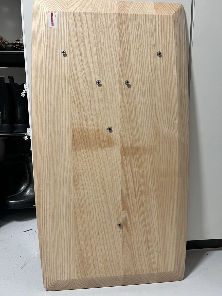 Tavoli: FLEXFORM Tischplatte Holz massiv, Salontisch neuwertig – Nuovo (secondo la descrizione) da Bolligen venduto da Solina12 3