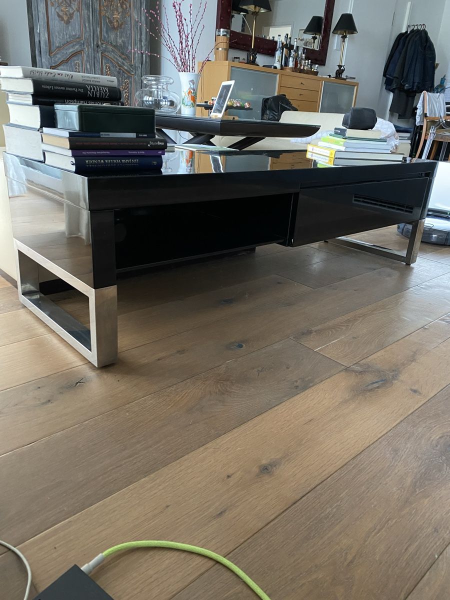 Mobili TV: Schwarzer Sideboard, Design mit Schublade, Top Zustand! – Usato da Basel venduto da fru_9xns 6