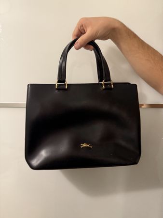 Longchamps Leder Handtasche