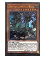 YUGIOH Donnerdrachen-Duo Ultra Rare m/nm 1. Auflage MP19-DE1