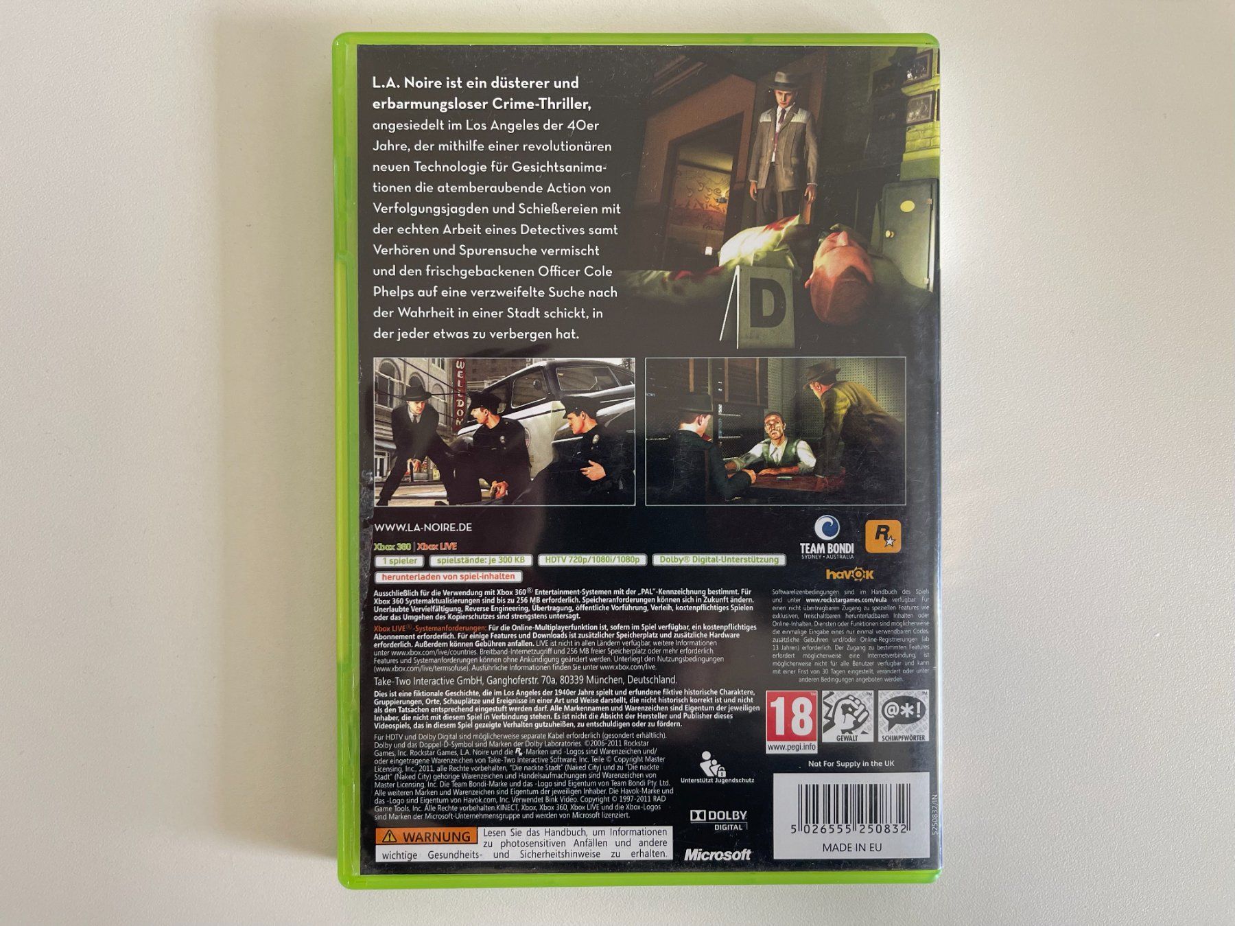 Microsoft Giochi: L. A. Noire, Xbox 360 – Nuovo (secondo la descrizione) da Couvet venduto da Aura_aura 2
