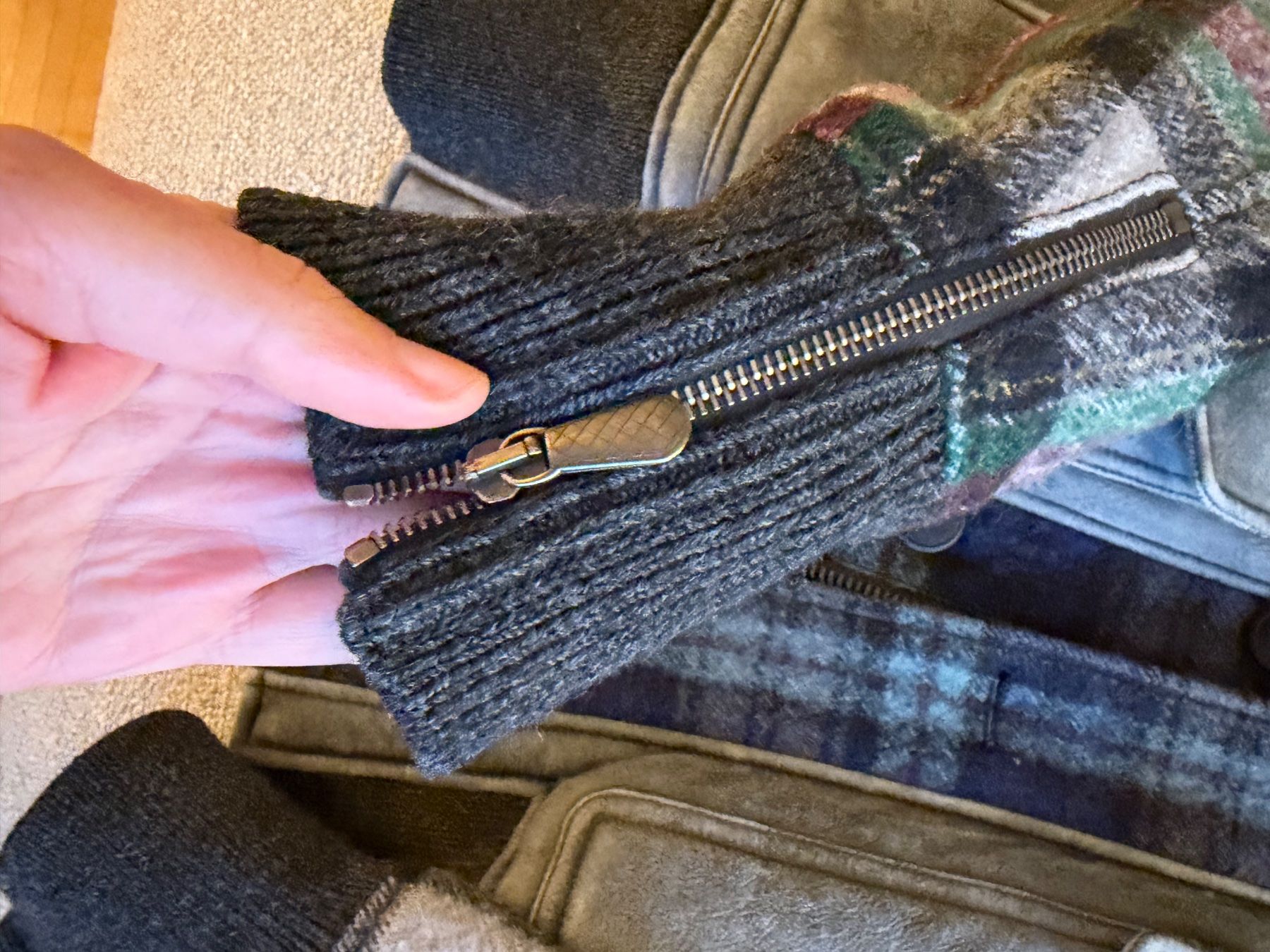 Bottega Veneta Giacche: Bottega Veneta Pilot Jacket Wool & Leather Size 50 – Usato da Zürich venduto da ralph__ 3