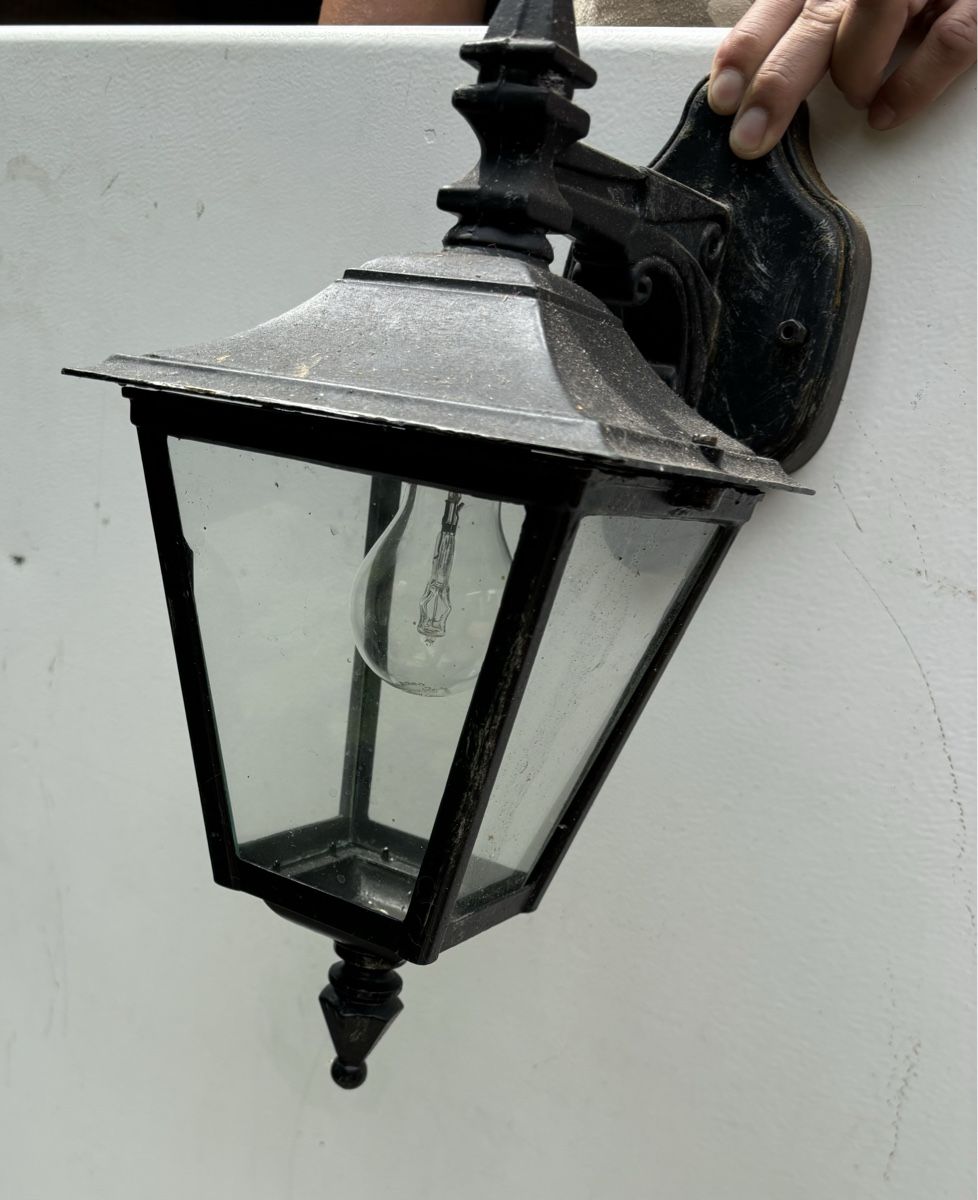 Lampes: Aussenwandleucht Laterne Schwarz – D'occasion à Prêles par 21rena 1