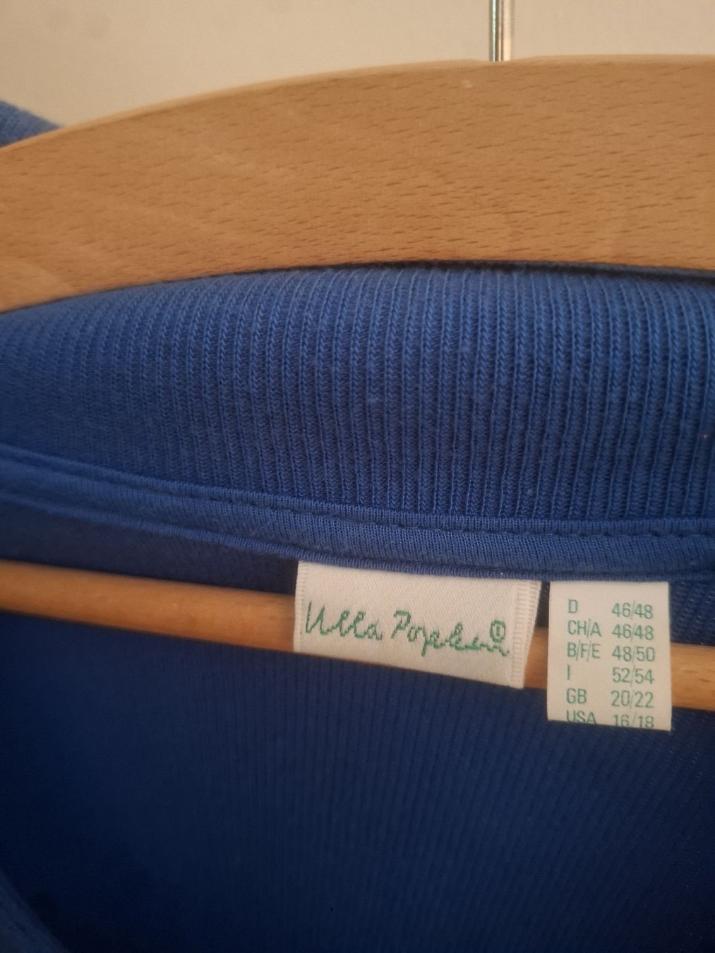 Ulla Popken Robes: Baumwoll Kleid Blau Gr. 46/48 – Neuf (Voir description) à Zürich par sil_2yhh 2