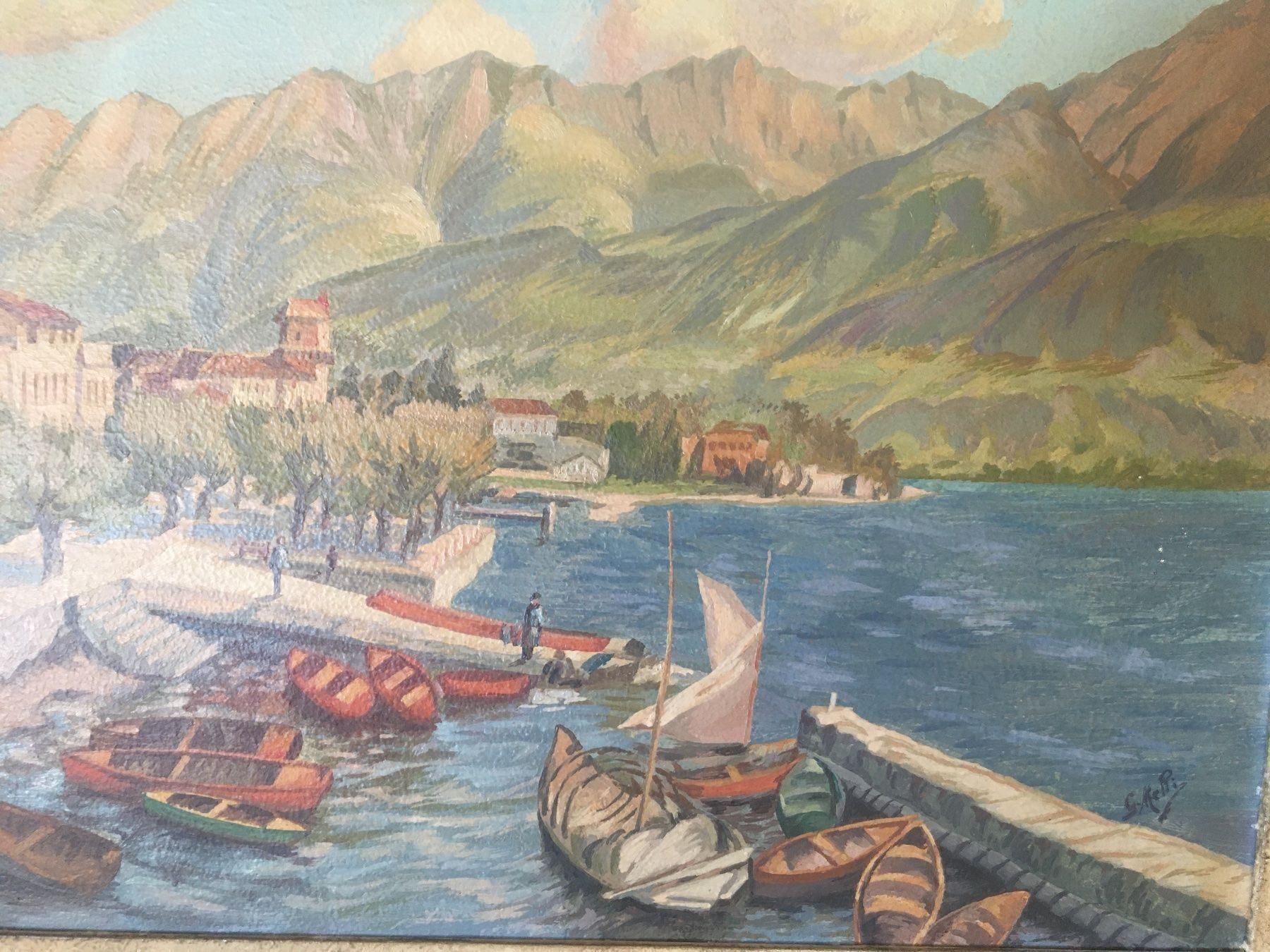 Tableaux: Antike Gemälde signiert – D'occasion à Männedorf par Adamiat 3