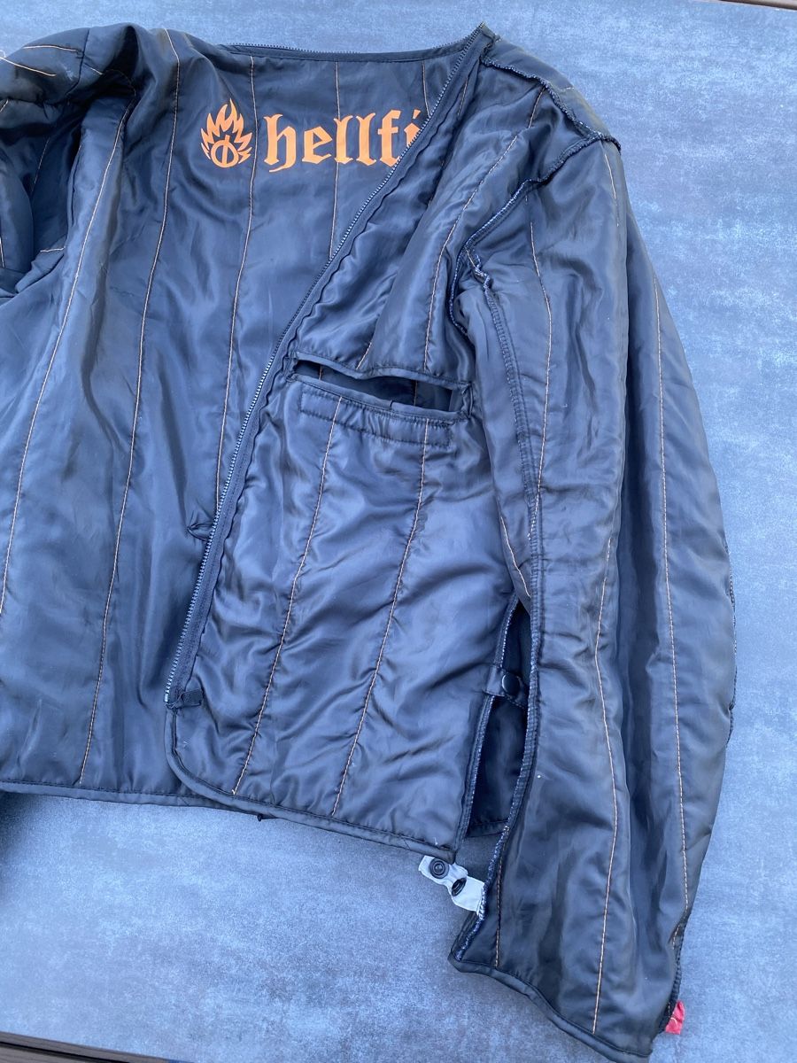 Jacken: Motorrad Textiljacke HELLFIRE – Gebraucht aus Eiken von Carcharias 7