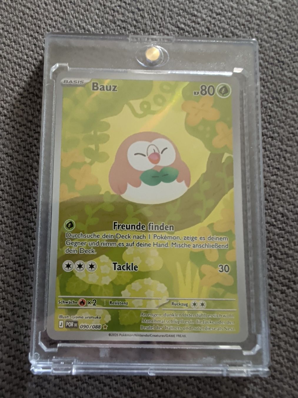 Pokémon Carte collezionabili: Bauz 090/088 – Nuovo (secondo la descrizione) da Oberwil BL venduto da saru-koshiro
