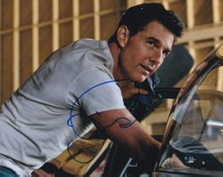 TOM CRUISE - * MAVERICK * handsigniert (20 x 25 cm) mit COA