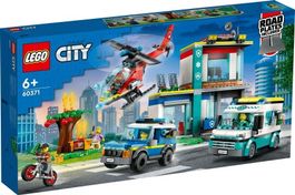 LEGO CITY 60371 QUARTIER GENERALE VEICOLI D'EMERGENZA  new
