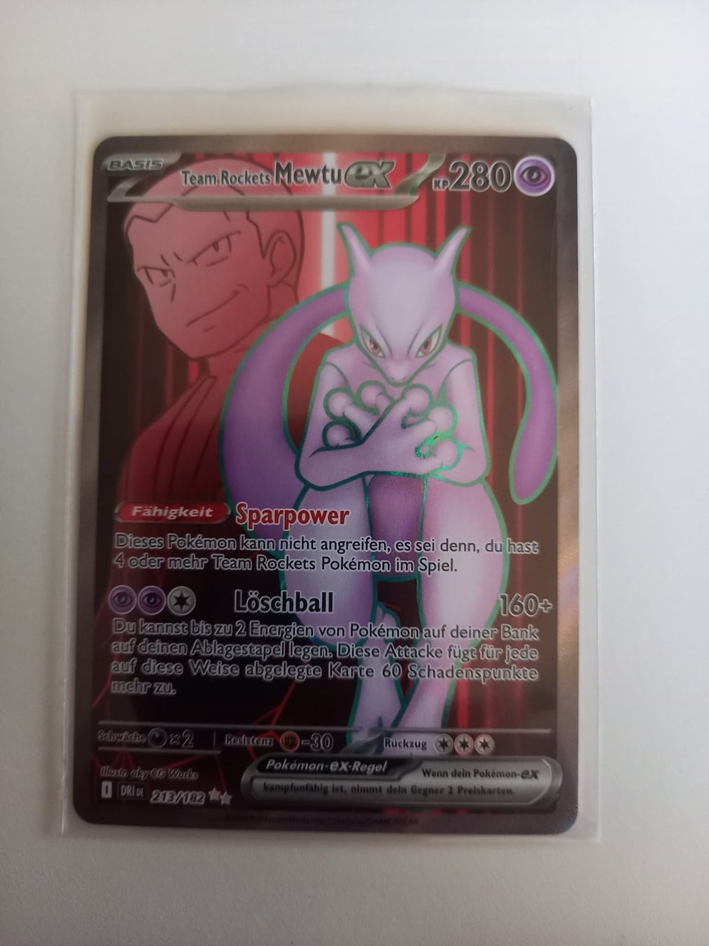 Pokémon Carte collezionabili: Mewtwo ex Team Roket 213/182 - DE – Nuovo (secondo la descrizione) da Genève venduto da eti_lnc7
