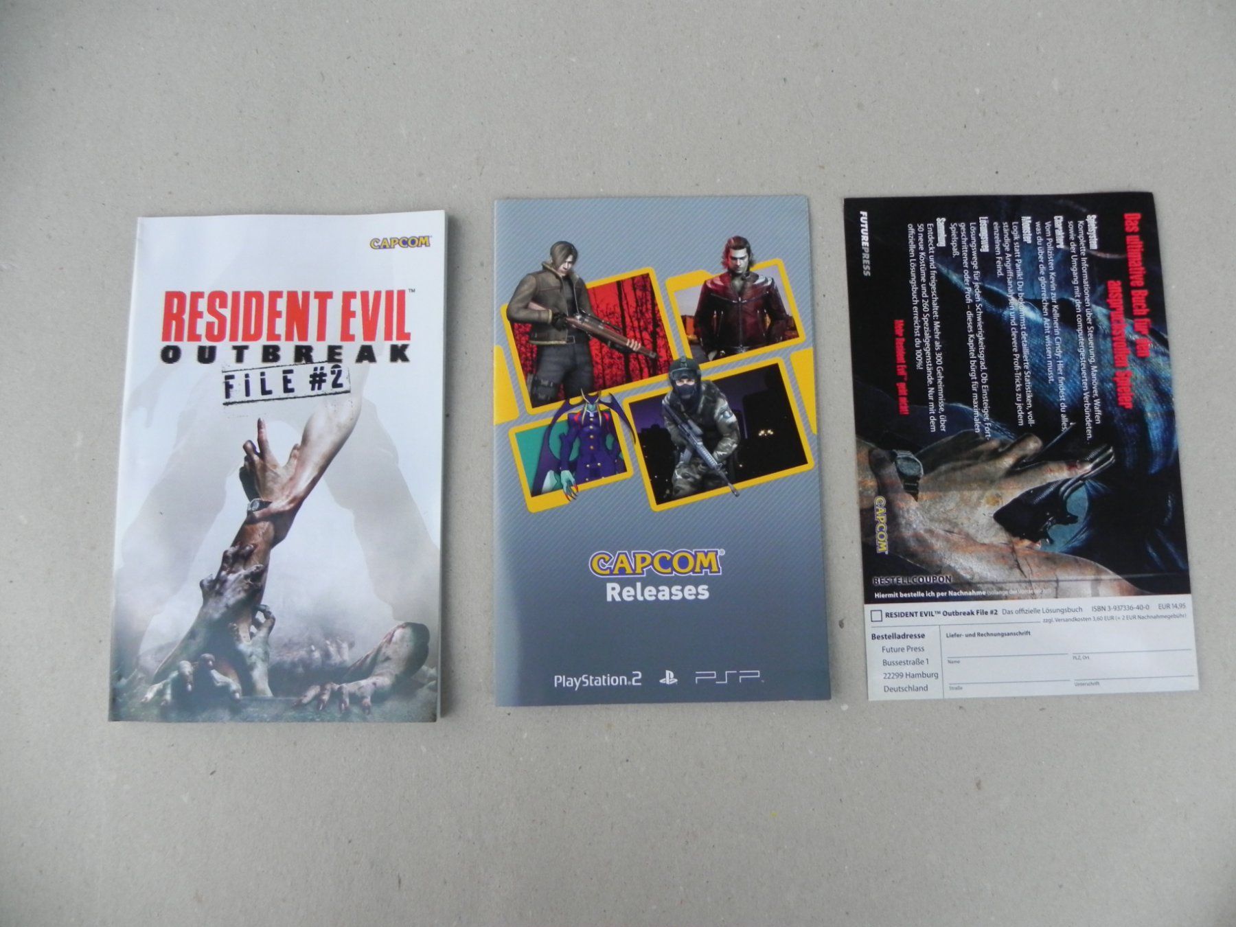 Sony Spiele: Sony PS2  Horror Spiel Game Resident Evil Outbreak Jg.  2004 – Gebraucht aus Siebnen von krimsie 3