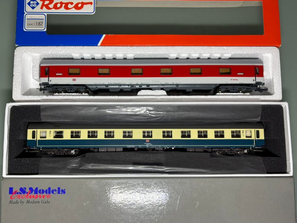 Wagon-lit DB Roco 4292 époque 3 - HO, Analogique, édition Limitée Vintage