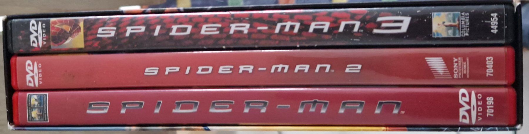 Tutti i DVDs: SPIDERMAN 1-3 – Usato da KREUZLINGEN venduto da sma_c5fz