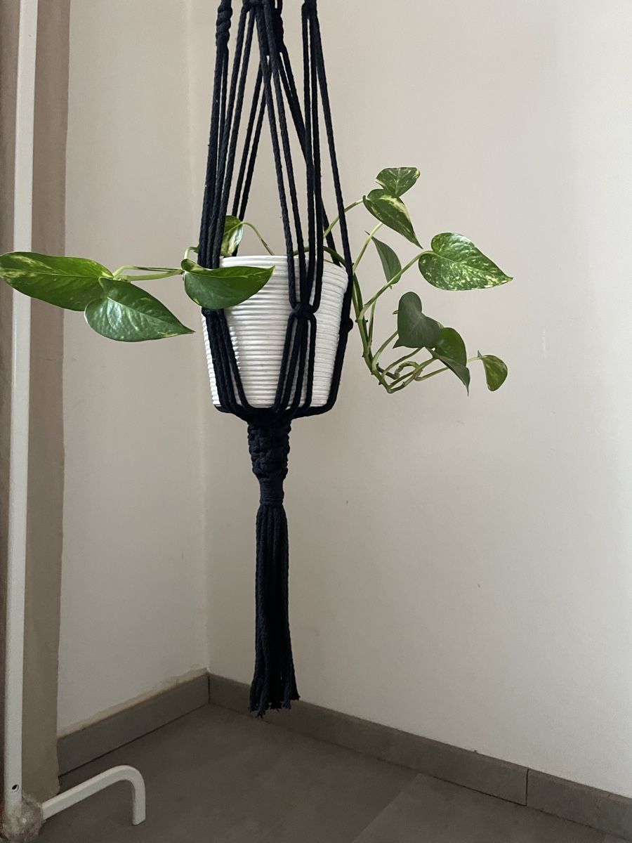 Tutte le decorazioni: Macrame planthanger handmade – Nuovo (secondo la descrizione) da Zürich venduto da chr_sp59 3