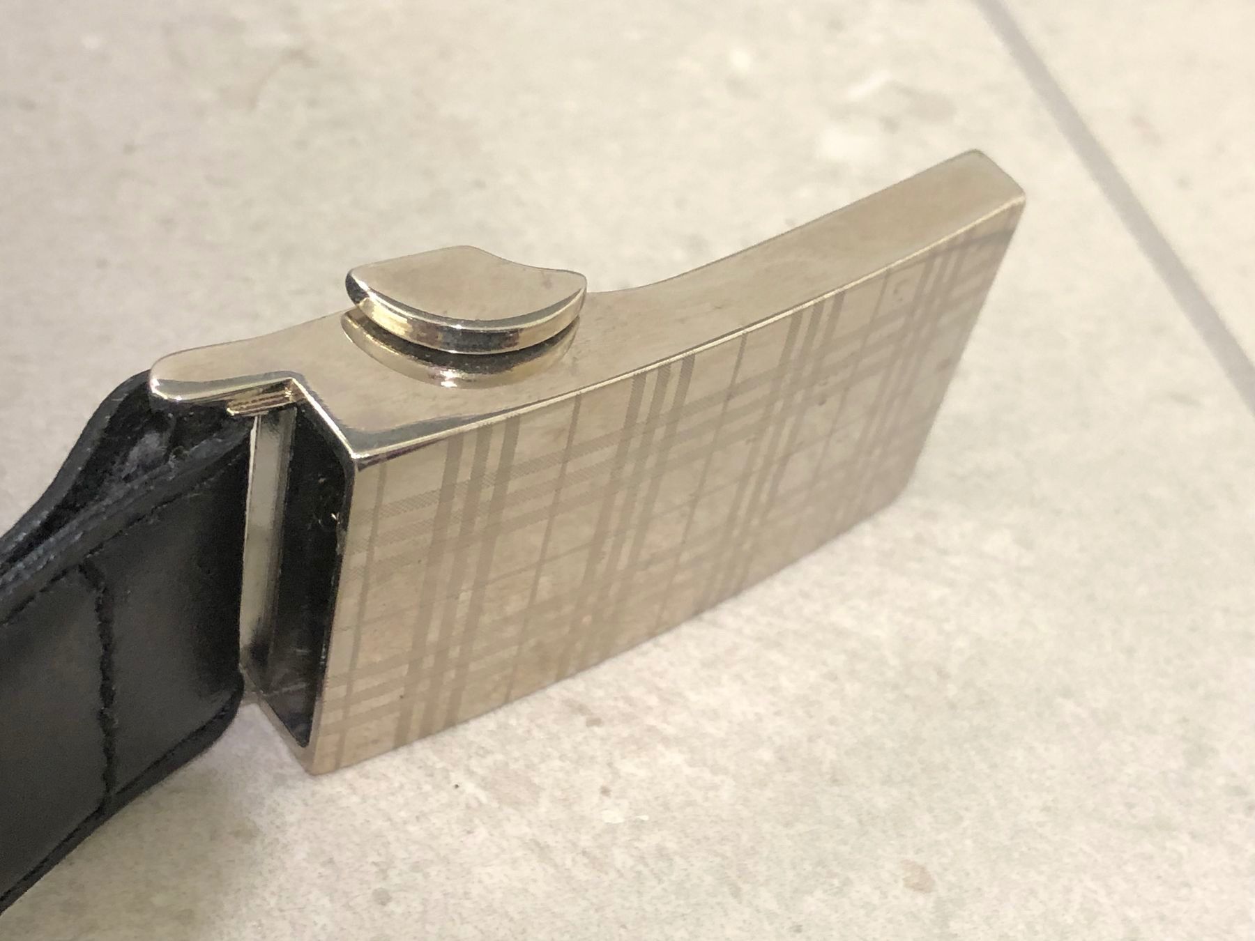 Burberry Gürtel: BURBERRY Designer Herren Anzugs Gürtel – Gebraucht aus Mülenen von CreativeSolutions 2