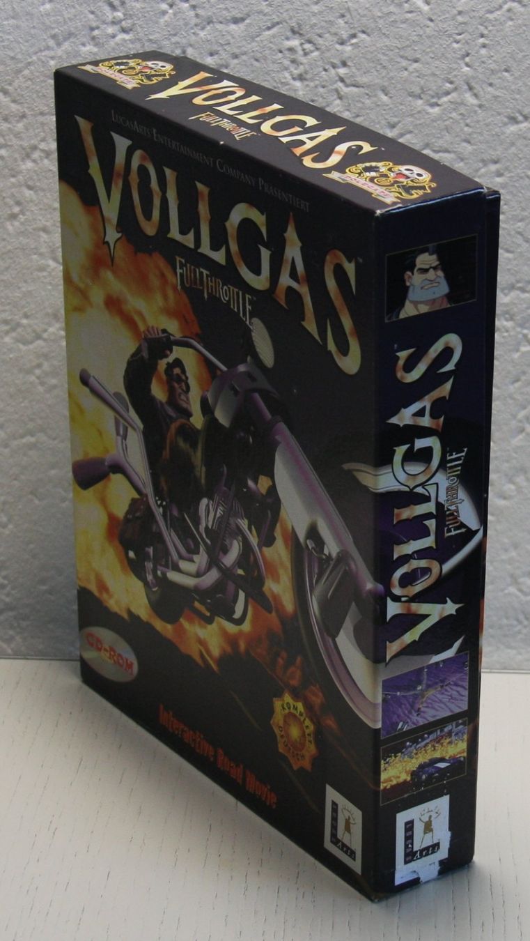Giochi: PC Big Box - LucasArts Vollgas Full Throttle – Usato da Fisibach venduto da Retrogames24 1
