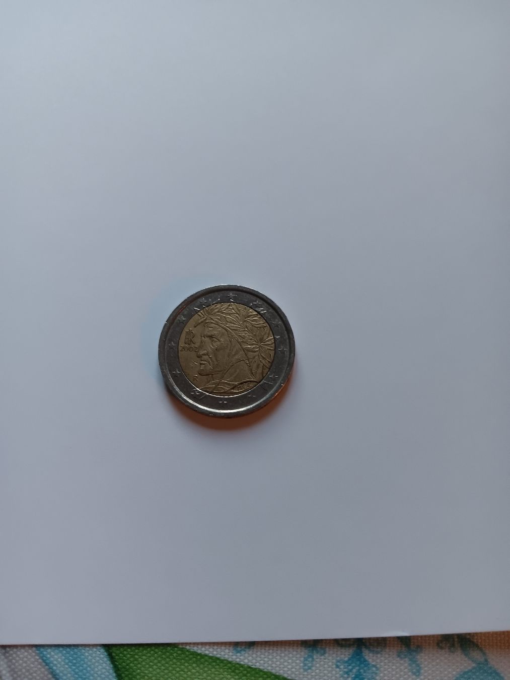 Tutti le monete: monete da 2 euro Dante Alighieri 2002 – Usato da La Punt Chamues-ch venduto da geo1968 2