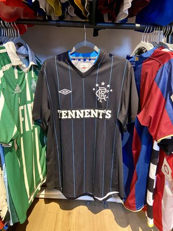 Original Glasgow Rangers 2012-13 third Football Jersey (M)