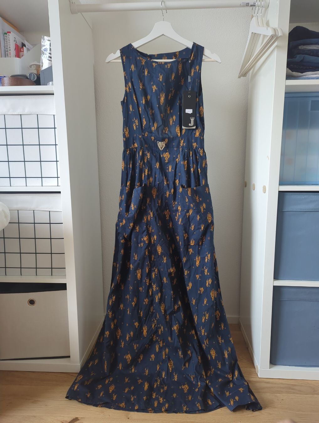 Vestiti: Sommerkleid, Grösse S, Blau/Gold – Nuovo (secondo la descrizione) da Buchs Sg venduto da chr_mrj9