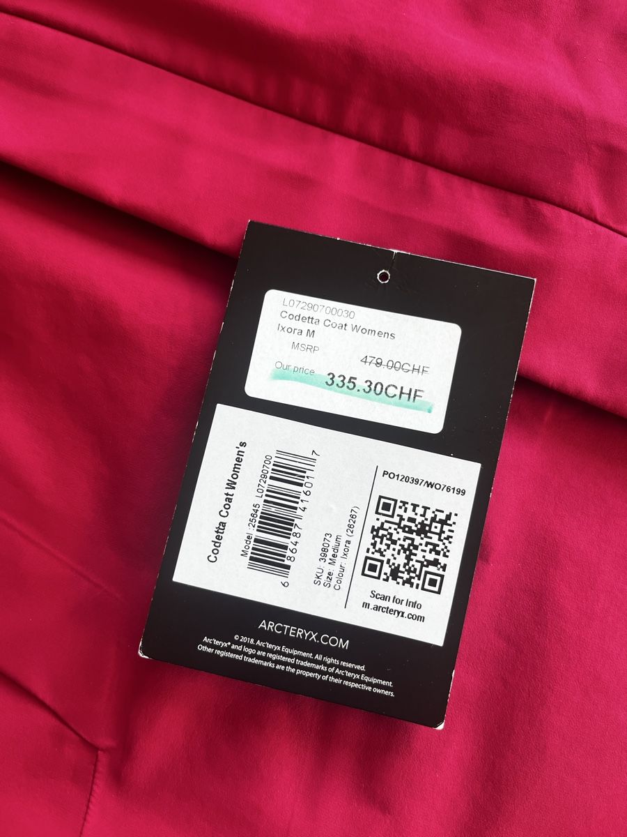 Arcteryx Giacche: Arcteryx Codetta Gore Tex Jacke Parka Gr. M - Super Zustand – Nuovo (secondo la descrizione) da Davos Dorf venduto da AJRMBA 2