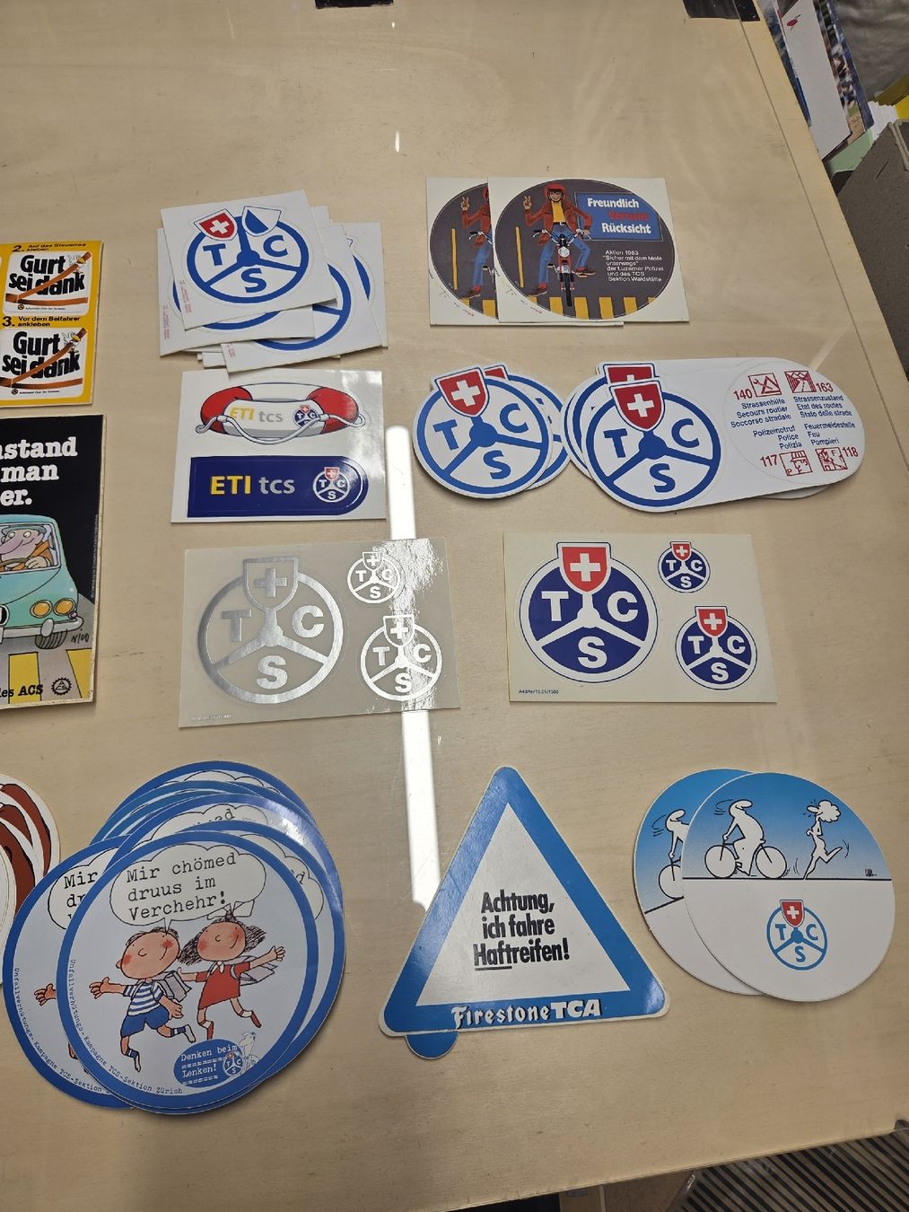 Sticker: TCS Aufkleber Sammlung  – Usato da Wetzikon ZH venduto da AmacherM