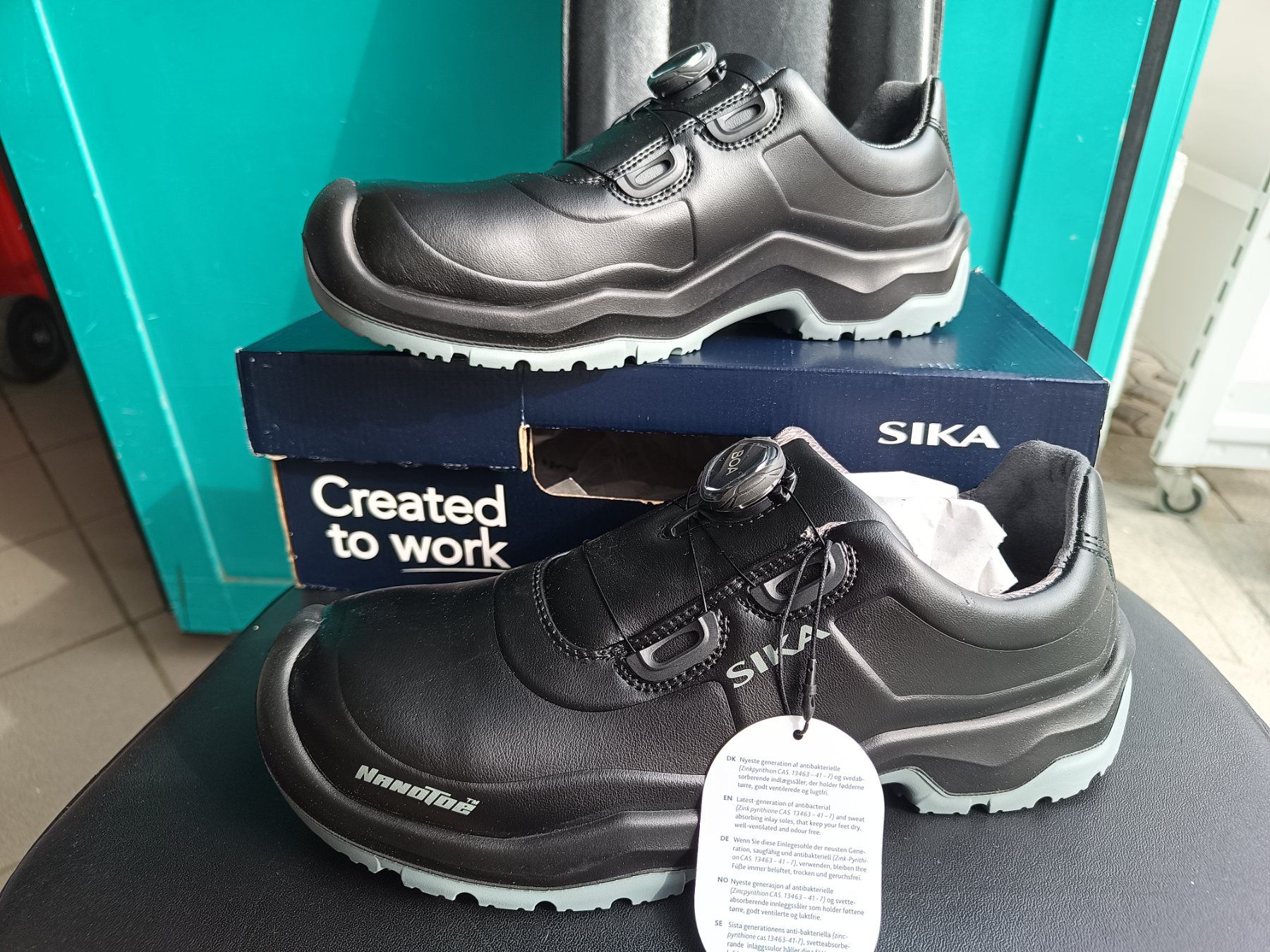 Scarpe da uomo: Sika Sicherheitsschuhe mit Boa S2 SRC 41 – Nuovo e nell'imballaggio originale da Oberegg venduto da A-Z.Handel.Loehrer 1