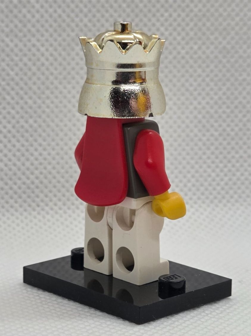 Lego Kit di costruzioni: LEGO Castle cas205 Chess King, Red Plastic Cape – Usato da Basadingen venduto da NekoBricks 4