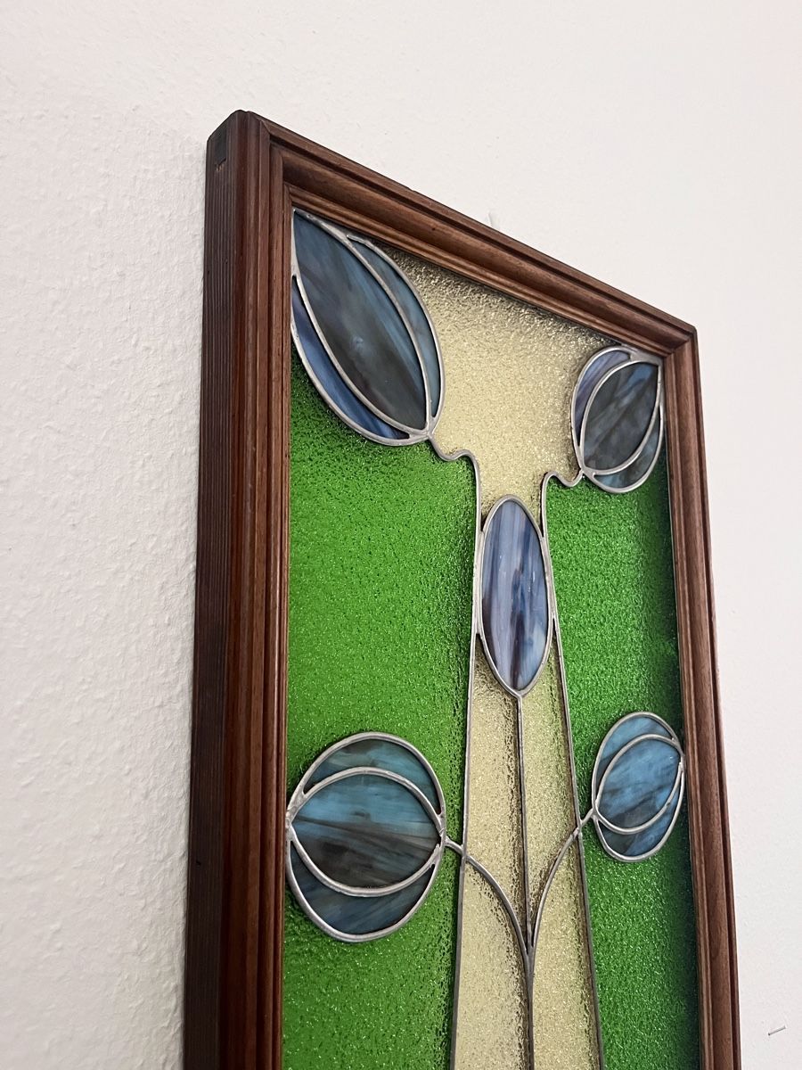 Tutte le decorazioni: Vitrail décoratif ancien encadré – Usato da Peseux venduto da BarbaraGal 1