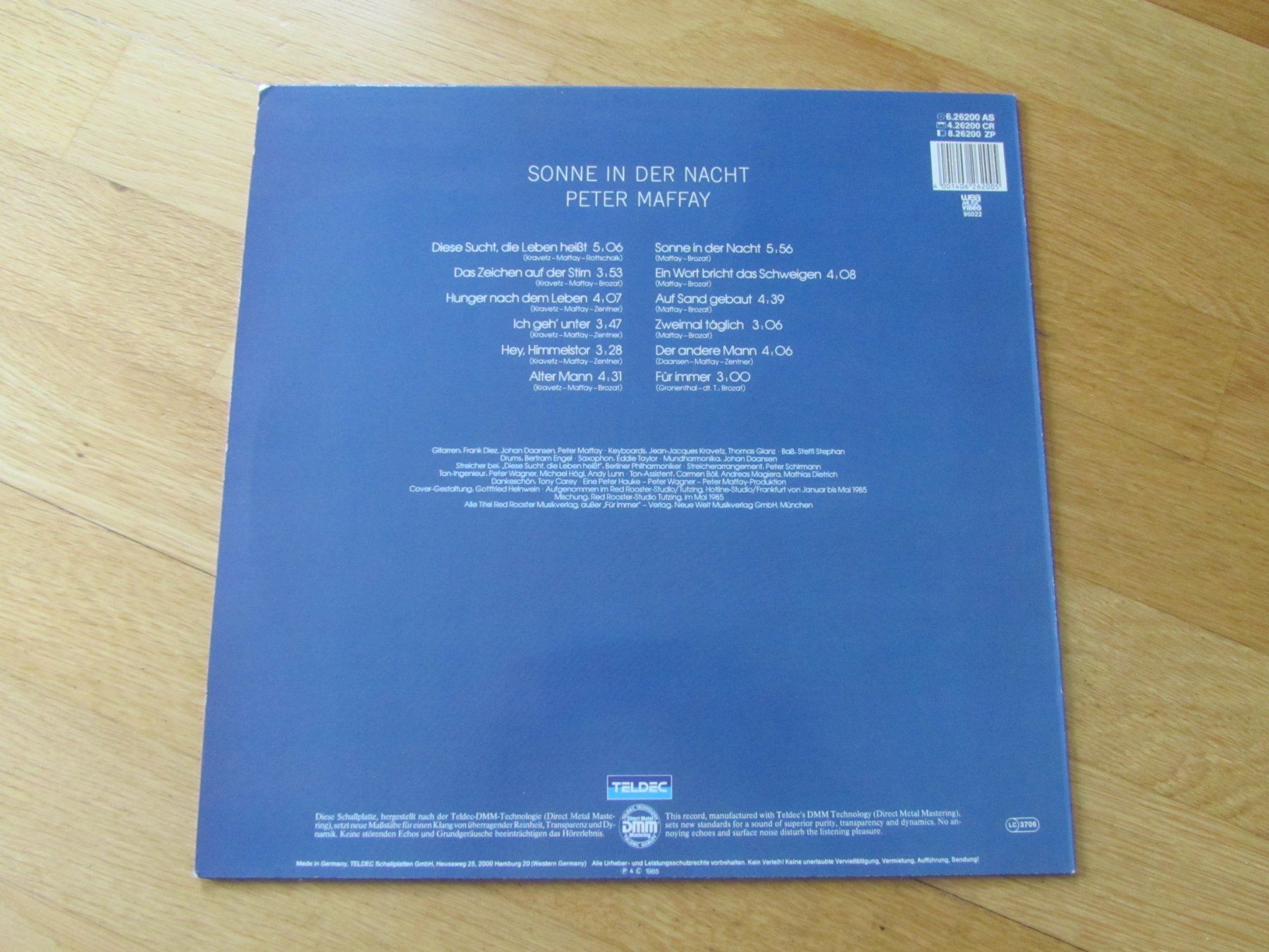 Dischi in vinile: Peter Maffay - Sonne in der Nacht LP – Usato da Seengen venduto da mikelele 3