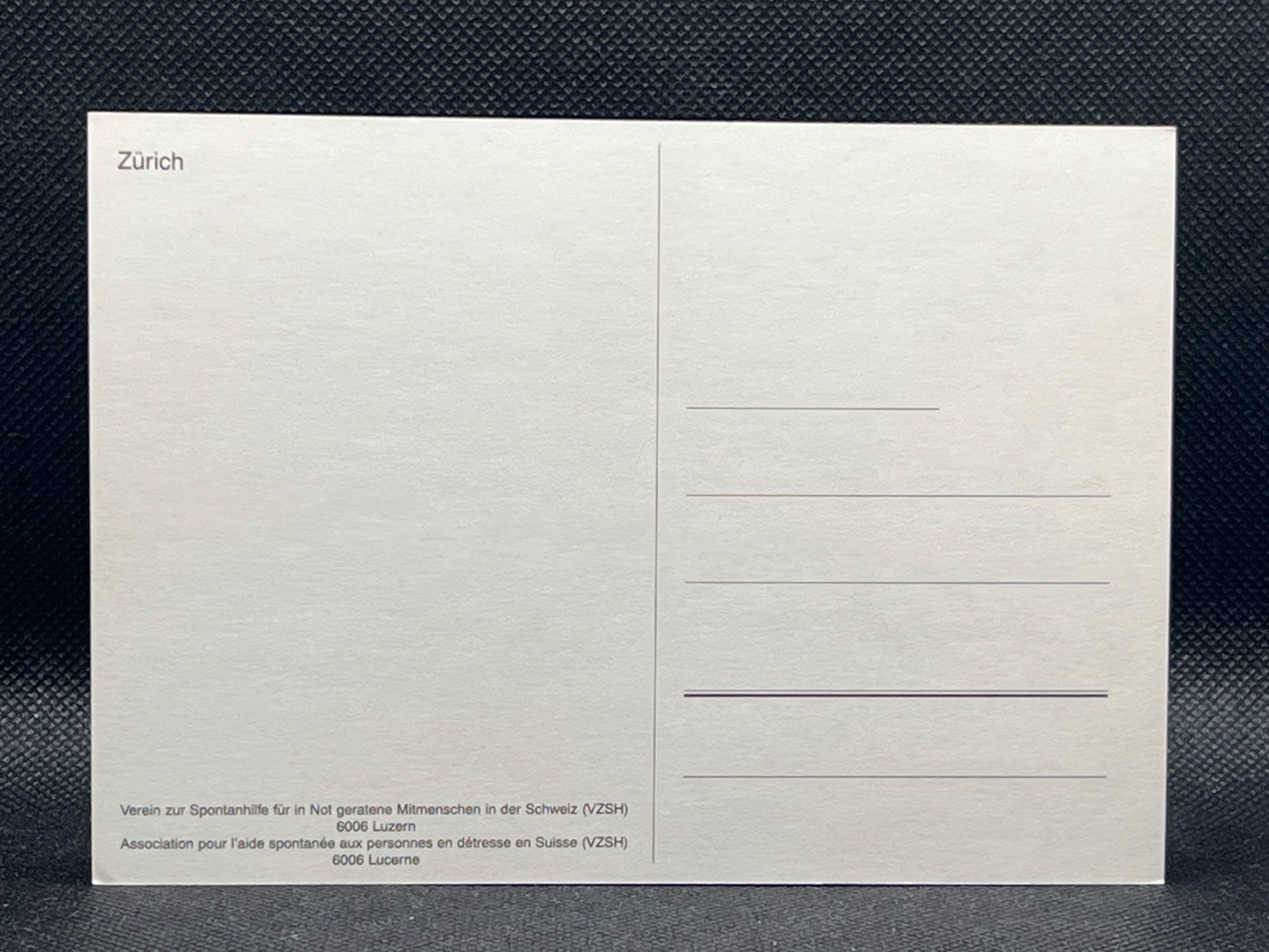 Cartoline postali: Zürich – Usato da Widnau venduto da Brusi9 1