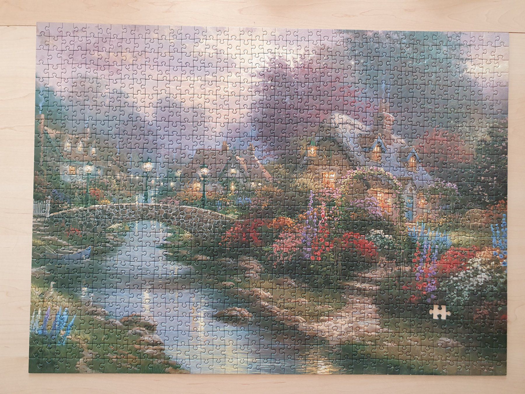 Ravensburger Puzzles: Schmidt Puzzle Thomas Kinkade 1000 Teile – Gebraucht aus St. Margarethen TG von Schachmatt 1