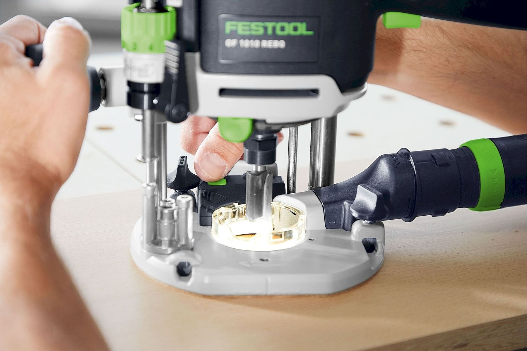 Drehen & Fräsen: Festool OF1010 REBQ-FS-Set+Box Oberfräse – Neu und originalverpackt aus Bottighofen von zaap 7