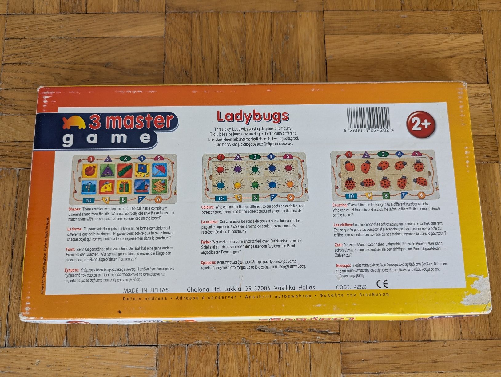 Giochi: 3 Master Game Ladybugs Spiel Alter 2+ – Usato da Lengnau AG venduto da sus_znf9 1