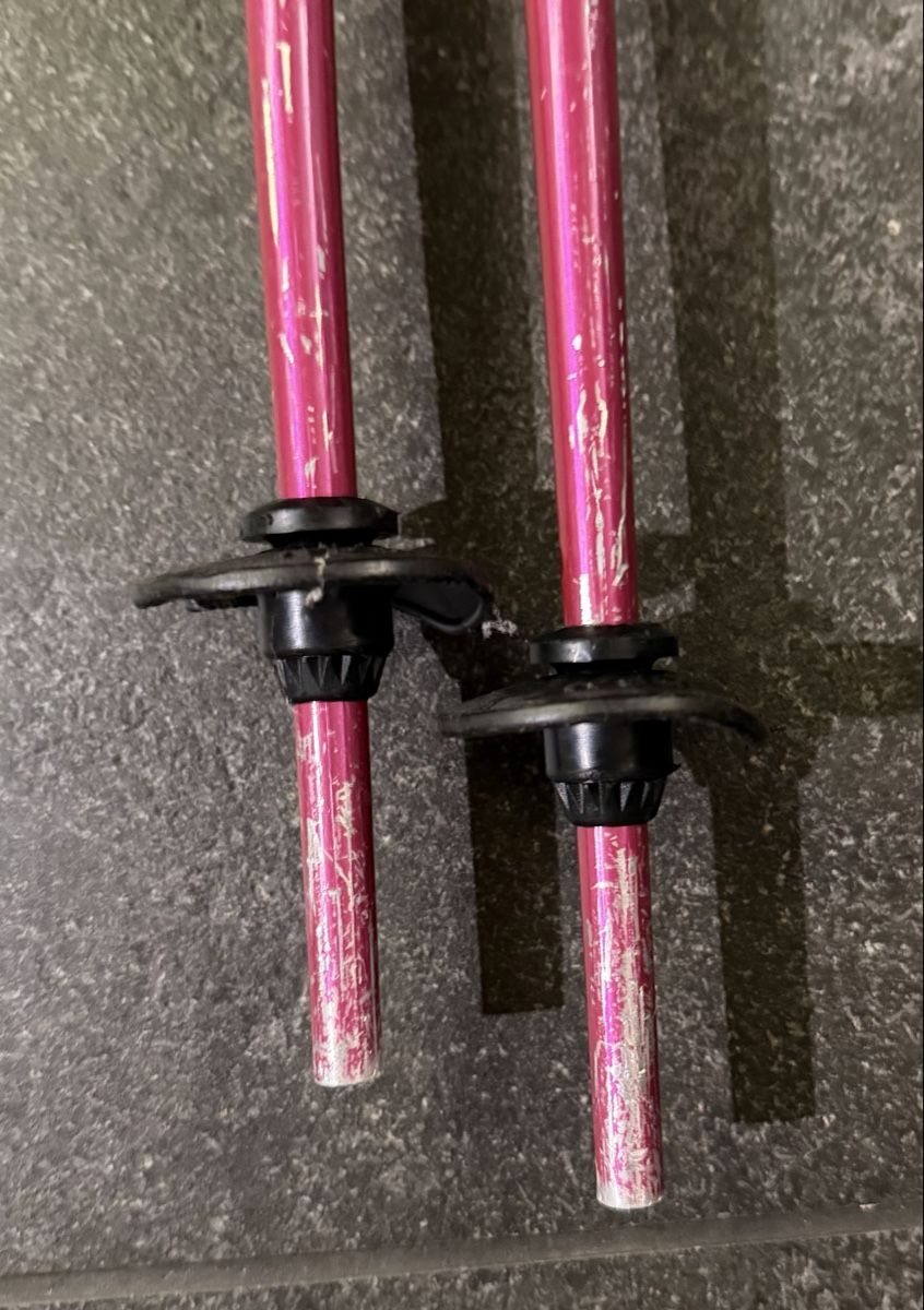 Komperdell Bastoncini da sci: Bâtons de ski Komperdell roses, 105 cm – Usato da Prez-vers-Noréaz venduto da Onicolet11 2